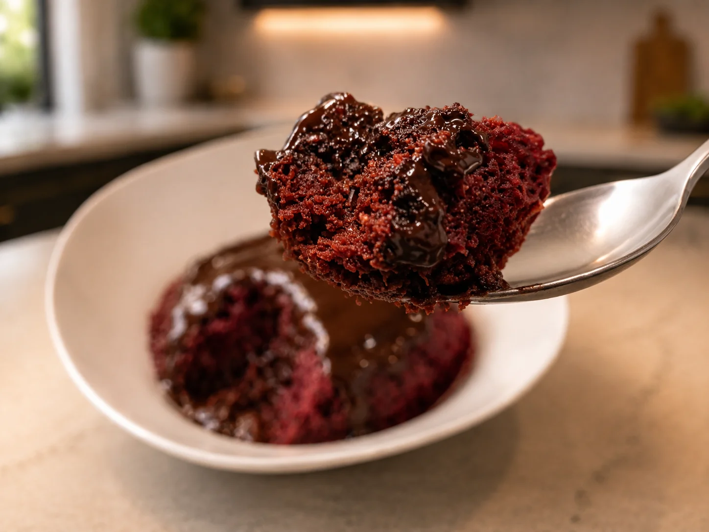 Step 3 — your Repeat mug cake, ready to eat. That's the whole recipe.