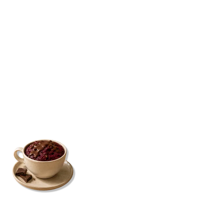 Warm, nutritious, ready in 3 minutes. Tastes even better if you mix a bit of super dark chocolate and a few drops of honey.